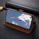 AZNS Oppo A52 / A72 Portemonnee Stand Hoesje Bruin afbeelding 3