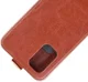 Oppo A52/A72 Vertical Wallet Flip Case Brown afbeelding 2