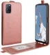 Oppo A52/A72 Vertical Wallet Flip Case Brown afbeelding 4