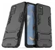 Oppo A52/A72 Hoesje Shock Proof Back Cover Met Kickstand Zwart afbeelding 2
