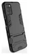 Oppo A52/A72 Hoesje Shock Proof Back Cover Met Kickstand Zwart afbeelding 5