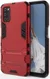Oppo A52/A72 Hoesje Shock Proof Back Cover Met Kickstand Rood afbeelding 1