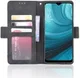 Oppo A12 Portemonnee Book Case Hoesje Met Kaarthouder Zwart afbeelding 1