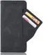 Oppo A12 Portemonnee Book Case Hoesje Met Kaarthouder Zwart afbeelding 7
