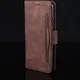 Oppo A12 Portemonnee Book Case Hoesje Met Kaarthouder Bruin afbeelding 10
