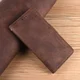 Oppo A12 Portemonnee Book Case Hoesje Met Kaarthouder Bruin afbeelding 4