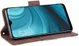 Oppo A12 Portemonnee Book Case Hoesje Met Kaarthouder Bruin afbeelding 8