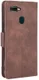 Oppo A12 Portemonnee Book Case Hoesje Met Kaarthouder Bruin afbeelding 9