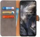 KHAZNEH OnePlus Nord Hoesje Portemonnee Book Case Grijs afbeelding 1
