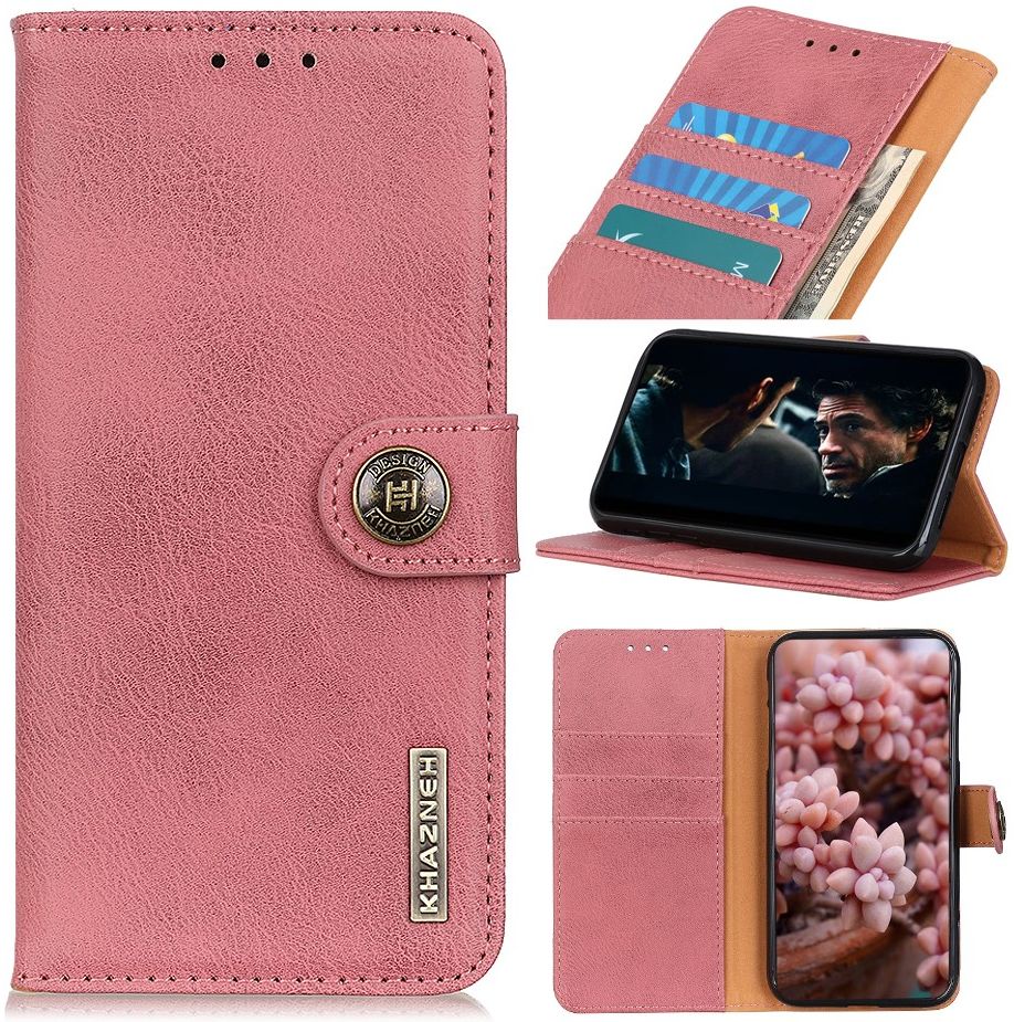 KHAZNEH OnePlus Nord Hoesje Portemonnee Book Case Roze afbeelding 8