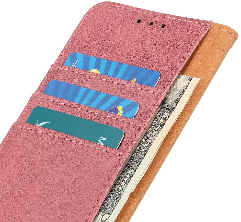 KHAZNEH OnePlus Nord Hoesje Portemonnee Book Case Roze afbeelding 2