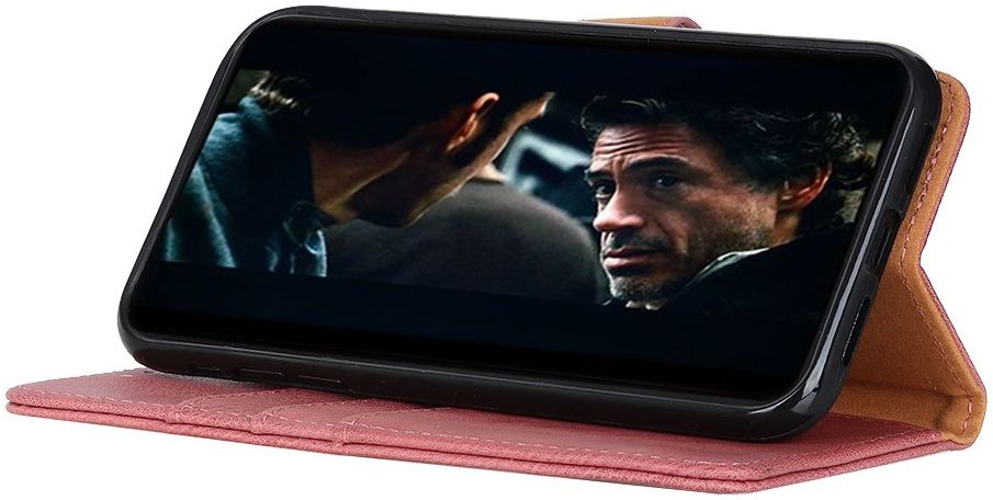 KHAZNEH OnePlus Nord Hoesje Portemonnee Book Case Roze afbeelding 3