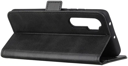 OnePlus Nord Hoesje Wallet Book Case Zwart afbeelding 4