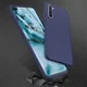 OnePlus Nord Hoesje Twill Slim Texture Back Cover Blauw afbeelding 7