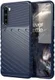 OnePlus Nord Twill Thunder Texture Back Cover Blauw afbeelding 1