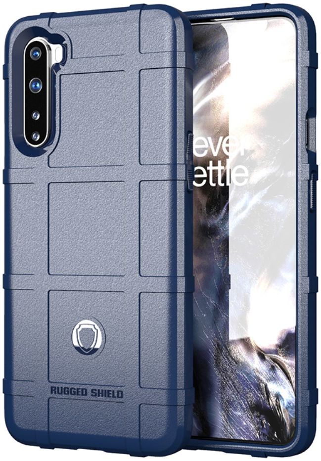 OnePlus Nord Hoesje Shock Proof Rugged Shield Blauw afbeelding 1