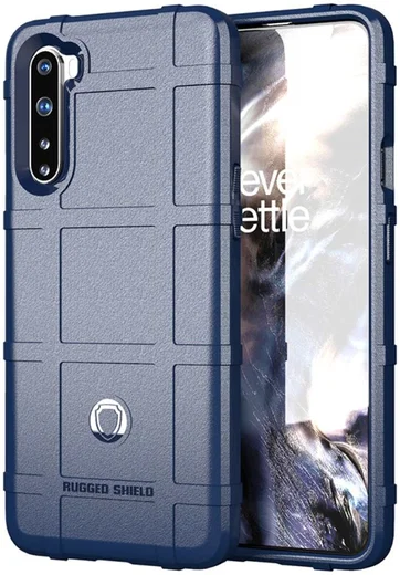OnePlus Nord Hoesje Shock Proof Rugged Shield Blauw afbeelding 1