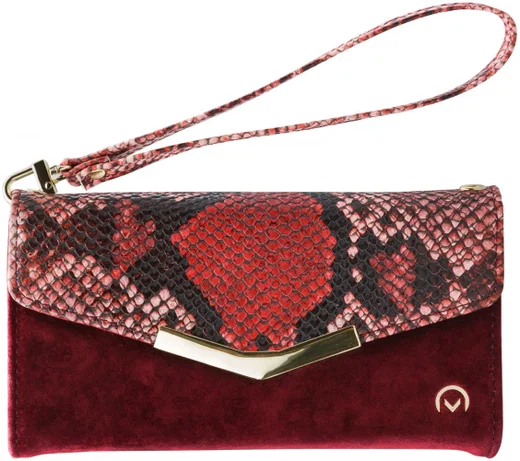 Mobilize Velvet Clutch Samsung Galaxy A31 Hoesje Red Snake afbeelding 2