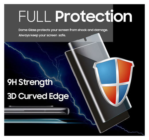 Whitestone Dome Glass Samsung Galaxy Note 20 Ultra Screen Protector afbeelding 2