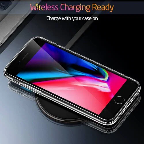 ESR Ice Shield Apple iPhone 7/8/SE 2020 Hoesje HardPlastic Transparant afbeelding 4