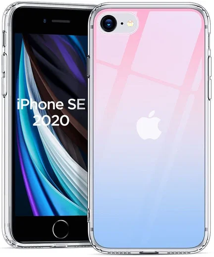ESR Ice Shield iPhone SE (2020/2022) Hoesje Hard Plastic Rood / Blauw afbeelding 1