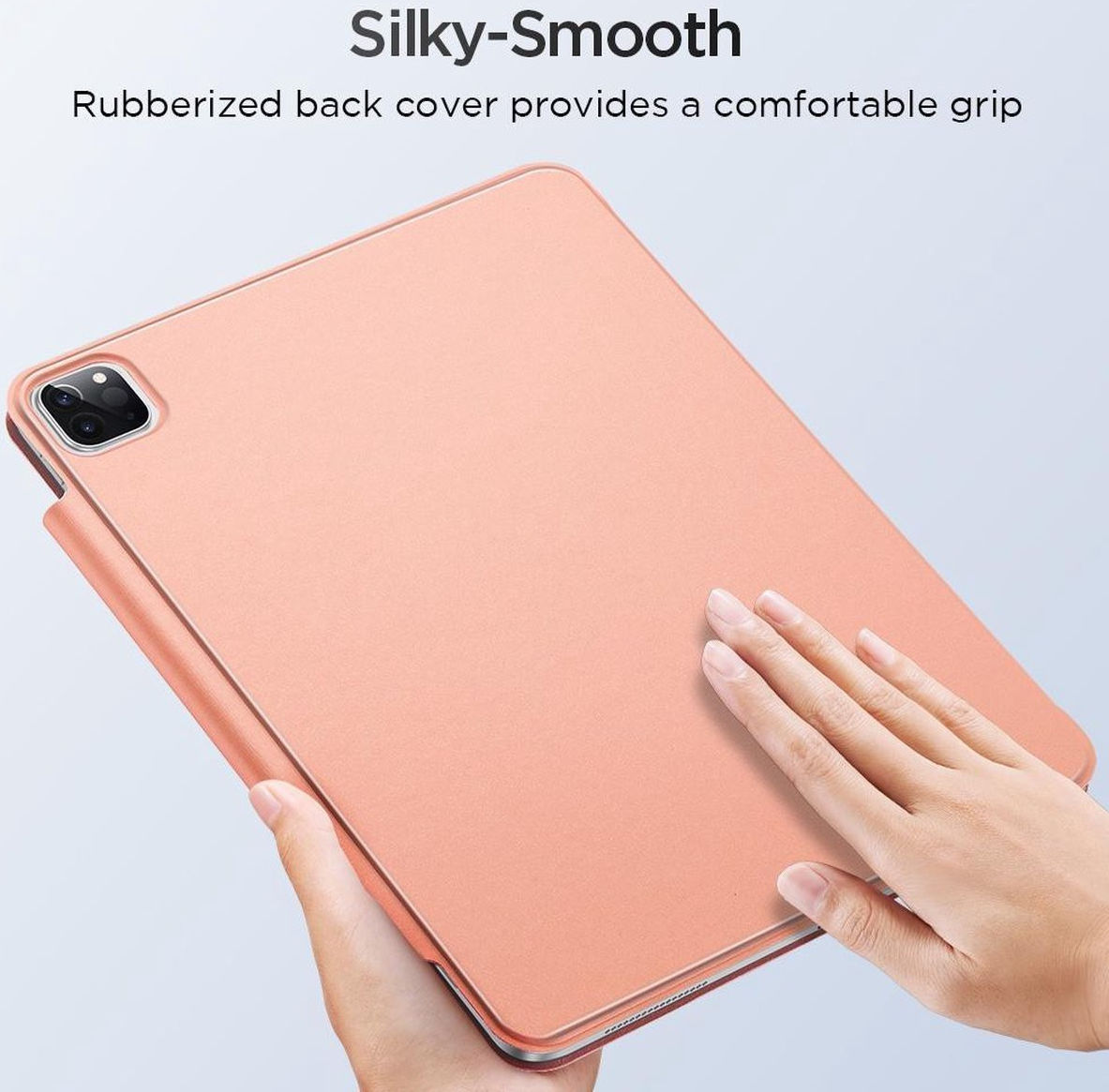 ESR Rebound Book Case Apple iPad Pro 12.9 2018 / 2020 Rose Goud afbeelding 4