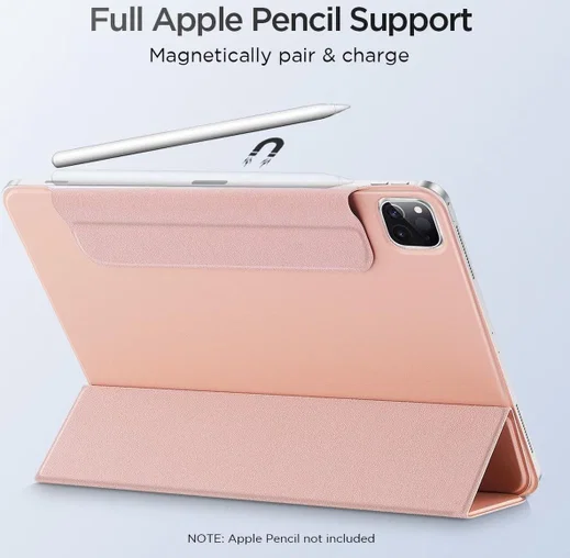 ESR Rebound Book Case Apple iPad Pro 12.9 2018 / 2020 Rose Goud afbeelding 5