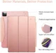ESR Yippee Tri-fold Cover iPad Pro 11 (2018/2020/2021) Hoes Roze Goud afbeelding 2