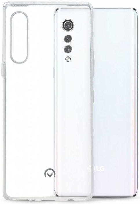 LG Velvet Hoesje Dun TPU Transparant afbeelding 1