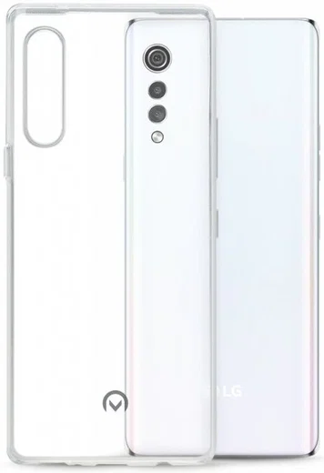 LG Velvet Hoesje Dun TPU Transparant afbeelding 1