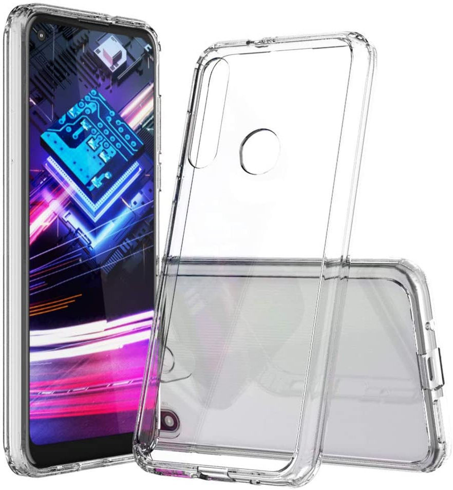 Motorola Moto G 5G Plus Hoesje Dun TPU Transparant afbeelding 1