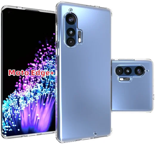 Motorola Edge Hoesje Dun TPU Transparant afbeelding 8