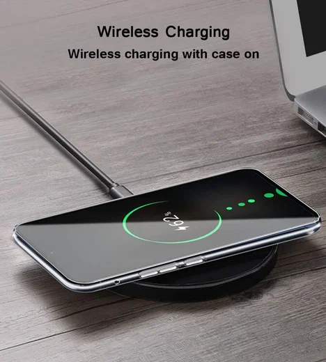 LG V60 ThinQ Hoesje Schokbestendig en Dun TPU Transparant afbeelding 8