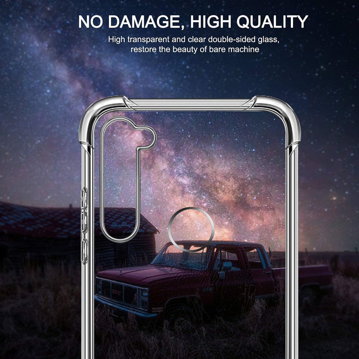 Motorola Moto G 5G Plus Hoesje Schokbestendig en Dun TPU Transparant afbeelding 7