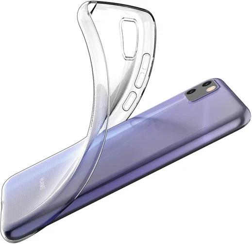 Huawei Y5P Hoesje Schokbestendig en Dun TPU Transparant afbeelding 4