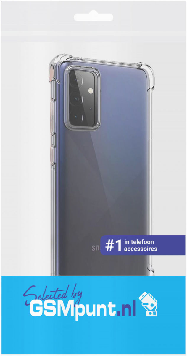 Oppo A52 / Oppo A72 Hoesje Schokbestendig en Dun TPU Transparant afbeelding 4