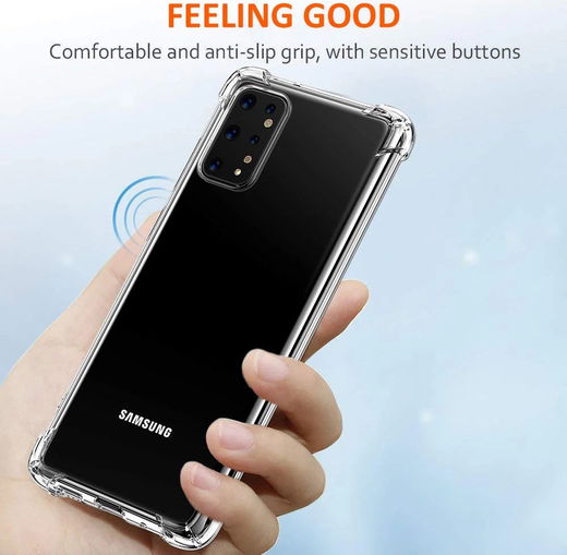 Samsung Galaxy A31 Hoesje Schokbestendig en Dun TPU Transparant afbeelding 9