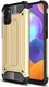 Samsung Galaxy A31 Hoesje Shock Proof Hybride Back Cover Goud afbeelding 1