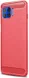 Motorola Moto G 5G Plus Hoesje Geborsteld TPU Back Cover Rood afbeelding 1