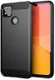 Xiaomi Redmi 9C Hoesje Geborsteld TPU Flexibel Zwart afbeelding 1
