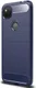 Google Pixel 4a Hoesje Geborsteld TPU Flexibel Blauw afbeelding 1