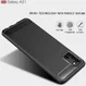 Samsung Galaxy A31 Hoesje Geborsteld TPU Flexibele Back Cover Zwart afbeelding 8
