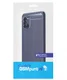Samsung Galaxy A31 Hoesje Geborsteld TPU Flexibele Back Cover Blauw afbeelding 2