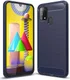 Samsung Galaxy M31 Hoesje Geborsteld TPU Flexibel Blauw afbeelding 1