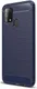 Samsung Galaxy M31 Hoesje Geborsteld TPU Flexibel Blauw afbeelding 4