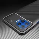 Motorola Moto G 5G Plus Siliconen Carbon Hoesje Blauw afbeelding 5
