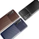 Motorola Edge Siliconen Carbon Hoesje Blauw afbeelding 4