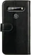 Rosso Element LG K61 Hoesje Book Cover Wallet Case Zwart afbeelding 2