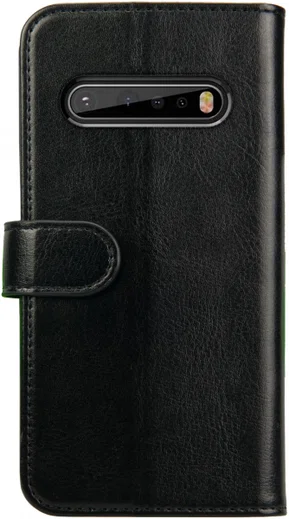 Rosso Element LG V60 ThinQ Hoesje Book Cover Wallet Case Zwart afbeelding 2