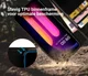 Rosso Element LG V60 ThinQ Hoesje Book Cover Wallet Case Zwart afbeelding 6